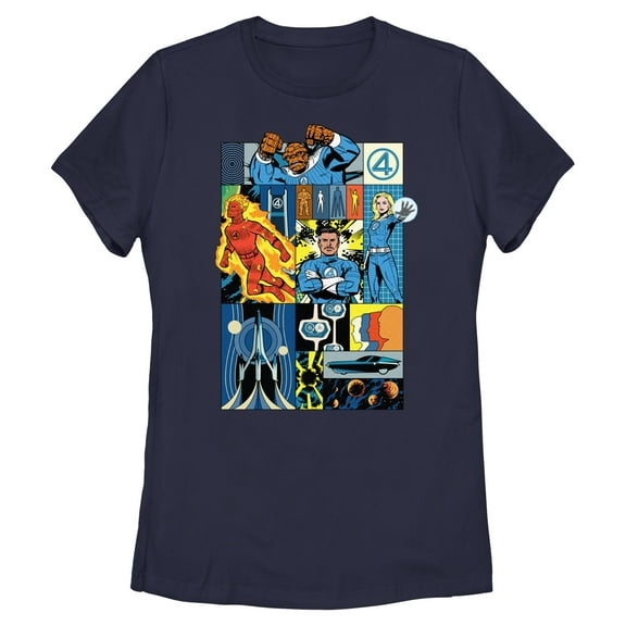 Womens The Fantastic Four: First Steps Classic Comic Book Heroes T Shirt