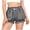 Black, variant on Girls' Sweet Gingham Ruffle Bloomer Shorts with Elastic Waist & Bow - Cute Summer Beach Vacation & Casual Play Wear Shorts