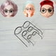 thumbnail image 5 of Marco de gafas para muñeca confusa ob11 con forma de cerdo nudo | Gafas de muñeca con colgante | Juguete de muñeca de arcilla confusa, 5 of 5