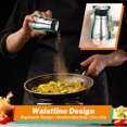 thumbnail image 2 of LILELIS Pepper Shaker Set Kitchen And Accessories Farmhouse Gadgets Dining Table Housewarming Christmas Decoration Fillable Designs Glass Coffee Carafe 12 Cup Barrel Stand, 2 of 4
