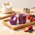thumbnail image 5 of Greaseproof Baking Cups, 100 Pack Non Stick Muffin Liners, Food Grade Disposable Cupcake Liners Standard Size for Baking Muffins Cupcakes and Mini Cakes, 5 of 9
