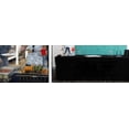thumbnail image 3 of Polyester Rectangular Table Cloth for 8+ Foot Table That Seats 8-10 Person. Nappe de Table rectangulaire. Ideal for Banquet, Wedding and Events (Black, 90'' x 132'')., 3 of 10