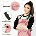 thumbnail image 2 of Cute Pink Pigs Sleeping Oven Mitts and Pot Holders with Chef Apron Set 5 Pcs Kitchen Cooking Set, 2 of 6