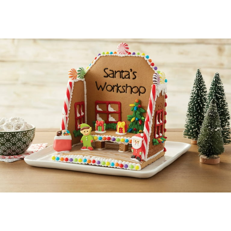 Santa's Workshop Gingerbread House Kit