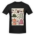thumbnail image 4 of Bingfone Vintage Coffee Men'S Loose Fit Short-Sleeve Pocket T-Shirt, 4 of 7