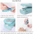 thumbnail image 5 of Mini Bag Sealer, Handheld Heat Bag Sealer, 2 In 1 Heat Sealer and Cutter Portable Bag Sealer with Magnet, Vacuum Sealers for Plastic Bags, Snack & Cereal Fresh, 5 of 5