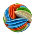 thumbnail image 1 of Dog Sniff Puzzle Ball, Foldable Interactive Training Toy, Pet Enrichment Game, 1 of 6