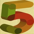 thumbnail image 1 of Ahgly Company Machine Washable Indoor Square Transitional Mahogany Brown Area Rugs, 7' Square, 1 of 7