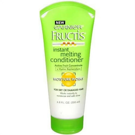 Garnier Fructis Instant Melting Conditioner, Moisture Works, for dry or damaged hair, 6.8 oz