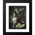 thumbnail image 2 of Jan van Huysum 15x18 Black Modern Framed Museum Art Print Titled - Still Life with Flowers and Fruit (C. 1715), 2 of 5