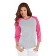 thumbnail image 1 of Ladies Baseball Fine Jersey T-Shirt-LA3530, 1 of 1