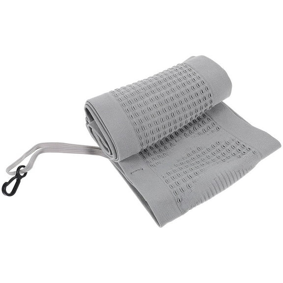 FENGGUIQU Small Gym Bag Elastic Fanny Pack Grey Chinlon Phone Protection Hiking 1Pack