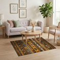 thumbnail image 3 of ODIKA Aztec Southwestern Geometric Stripe Stepped Border Motif Motifs for Playroom, Bedroom, Reading Nook, Pet Friendly & Kids Safe Play, 3 of 7