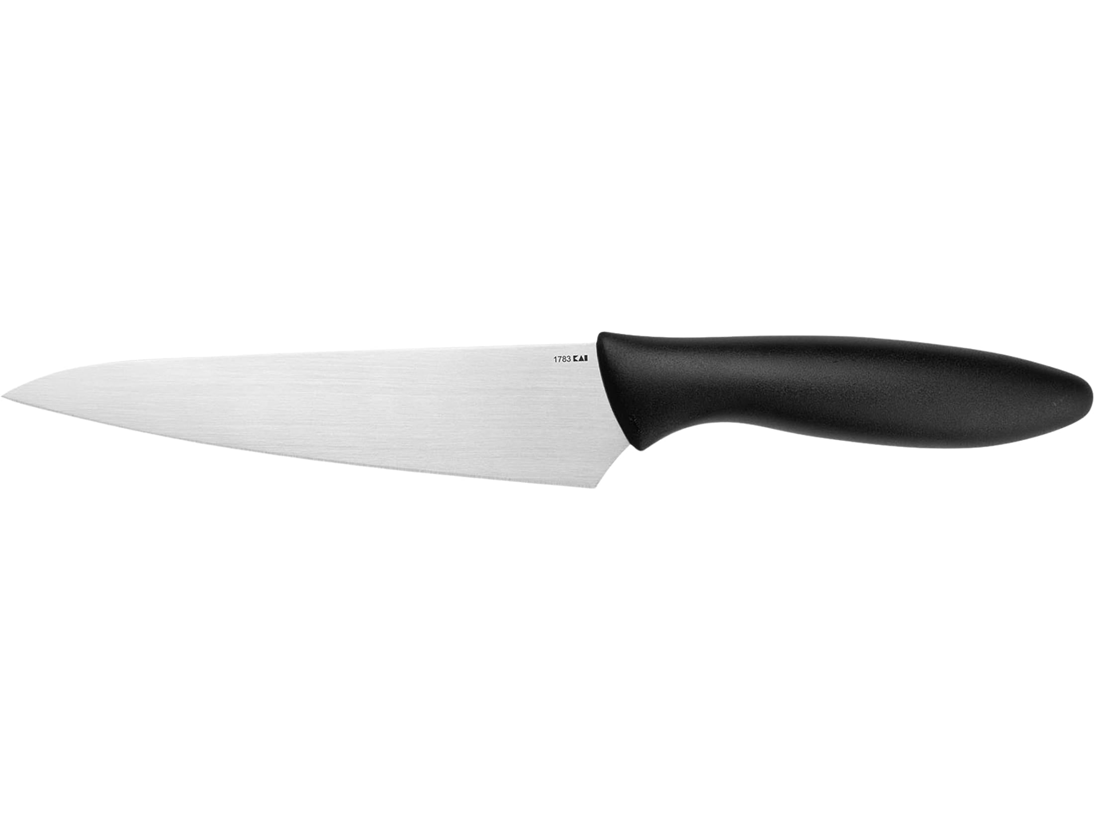 Kershaw Utility Fixed Blade Knife 6" Drop Point DIN 1.4116 Satin Blade Polypropylene Handle Black