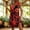 Red, variant on QUNYINEY Mini Sundresses for Women Plus Size Summer Floral A Line Sleeveless Tank Dress Loose Fit Casual V Neck Vacation with Pockets Dresses