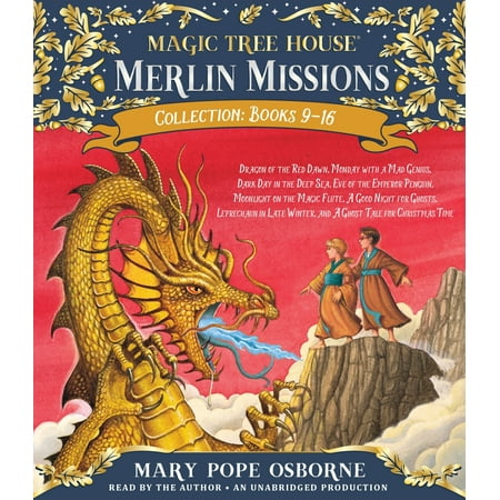 Merlin Missions Collection: Books 9-16 : Dragon of the Red Dawn; Monday with a Mad Genius; Dark Day in the Deep Sea; Eve of the Emperor Penguin; and