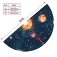 thumbnail image 3 of Picia Solar System And Planets Print Christmas Tree Skirt , Christmas Tree Skirt Ornaments for Merry Christmas Holiday Party Decorations Indoor Outdoor-30", 3 of 7