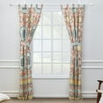 thumbnail image 7 of Global Trends Odyssey Light Filtering Lined Tab Top Window Curtain Panels, Set of Two, 84" x 42" Long, 7 of 7
