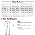 thumbnail image 3 of LEBONYARD Womens Plus Size Clearance $5,Women's Wide Leg Knit Cargo Pants,Women's Summer Solid Elastic Waist Cotton Linen Casual Wide Leg Pants Khaki XL, 3 of 9