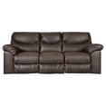 thumbnail image 3 of Home Square Set of 2 Reclining Sofa and Rocker Recliner in Teak, 3 of 9