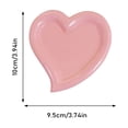 thumbnail image 3 of Small Jewelry Dish for Women,Gifts for Mom,Resin Jewlery Tray Ring Holder,Vanity Ring Dish Cute Cloud Tray,Nightstand Decor Trinket Bowl for Earrings,Perfume,Keys,Pink Heart Shaped Jewelry Plate, 3 of 8