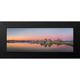 thumbnail image 2 of C. Sink, Jeffrey 24x11 Black Modern Framed Museum Art Print Titled - Mono Lake Sunset, 2 of 5