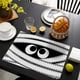 thumbnail image 1 of Juego de 4 manteles individuales de Halloween, manteles individuales, lavables, diseño de fantasma, bruja, murciélago, rectangular, calavera, decoración de mesa, 1 of 5