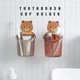 thumbnail image 2 of Billuyoard Accesorios de baño, soporte para cepillo de de oso, organizador de baño para cepillos, soporte para de dientes, estante, Juegos de accesorios de baño gris claro Billuyoard HA000925-01B, 2 of 6