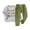 Gray, variant on newwalpole Toddler Boy Fall Winter Clothes God Says I Am Long Sleeve Pullover Sweatshirts   Solid Joggers Pants Outfits Set Blue for Size 2-3 Years