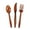 Brown, variant on Chocolate High Count Cutlery Set (210Pc) - Party Supplies - 210 Pieces