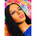 thumbnail image 3 of 2Chique Boutique Women's Micro Twist Braided Wig Color Black 30 Inches, 3 of 7