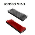 thumbnail image 2 of M.2-3 Solid State Drive Heat Sink M.2 2280 Aluminum Cooling Pads For Desktop PC SSD Radiator Red 2280, 2 of 6
