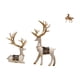 thumbnail image 1 of Elegante juego de figuras de renos y caballos. Elegantes estatuas de ciervos y caballos para sala de estar, oficina, escritorio, dormitorio, estanterí, 1 of 8