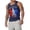 003Royal Blue, variant on Hogleaql 250 Anniversary USA Tank Top Men's Muscle 250 Anniversary USA Sleeveless Tank Tops Crewneck Patriotic Workout Dressy Tank Tee Army Green 2XL