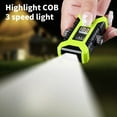 thumbnail image 4 of Latrodar Mech Style Cool Light Effect Gyroscope Lighter LED Battery Display USB Charging Three Lighting Cool Windproof Lighter Novelty Yellow 4x2.8 Inch Home Es, 4 of 4