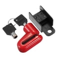 thumbnail image 4 of Graflsoa Mijia M365 Scooter Anti-Theft Disc Brake Lock with Dual Keys, Metal Security Lock for Bikes, Motorcycles, and Electric Vehicles, Random Color (Black/Red), 4 of 6