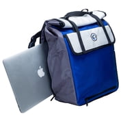 Case-It Laptop Backpack 2.0 with Hide-Away Binder Holder, Fits 13 Inch and Some 15 Inch Laptops, Black (BKP-202-BLK)