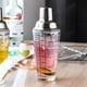 thumbnail image 4 of Elegante juego de coctelera de 3 piezas, kit de barman con coctelera de vidrio, juego de herramientas de bar Juego de barra de cóctel, 4 of 4