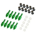 thumbnail image 2 of jiaping 10 x Universal Windscreen Windshield Bolts M5 Screw Well Nuts Green, 2 of 8