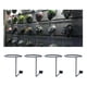 thumbnail image 1 of Soporte para Casco de Motocicleta Yotijar 4 Piezas Colgador de Pared Negro, 1 of 10