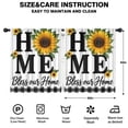 thumbnail image 2 of Blackout Kids Curtains,Home Bless Our Home Sunflowers Childrens Insulated Curtains Set Of 2,Bedroom Essentials,Toddler Room Decor 52x63in(132x160cm), 2 of 4