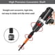thumbnail image 3 of 10PCS Hex Screwdriver Bit Set 50mm H4 TS2 Steel Magnetic Drill Bit for Screwdrivers Electric Drill, 3 of 5