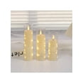 thumbnail image 5 of 9/12 Sets Flameless LED Electronic Candles - Embedded Star String Lights, Acrylic Column Candles with Remote - for Home, Halloween, Christmas Decoration & Gifts, Atmosphere-Creating, 5 of 6