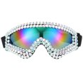 thumbnail image 3 of KAKOWELY Gafas de sol con joyas creativas, exquisitas gafas de sol musicales para carnaval, accesorio para fiesta, 3 of 5