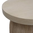 thumbnail image 5 of Parisloft Boho Accent Round End Table - 15.7"Dia. x 20.5"H, Small Side Table Circular Nightstand Plant Stand, Sofa Side Table for Livng Room Bedroom Small Space, 5 of 10