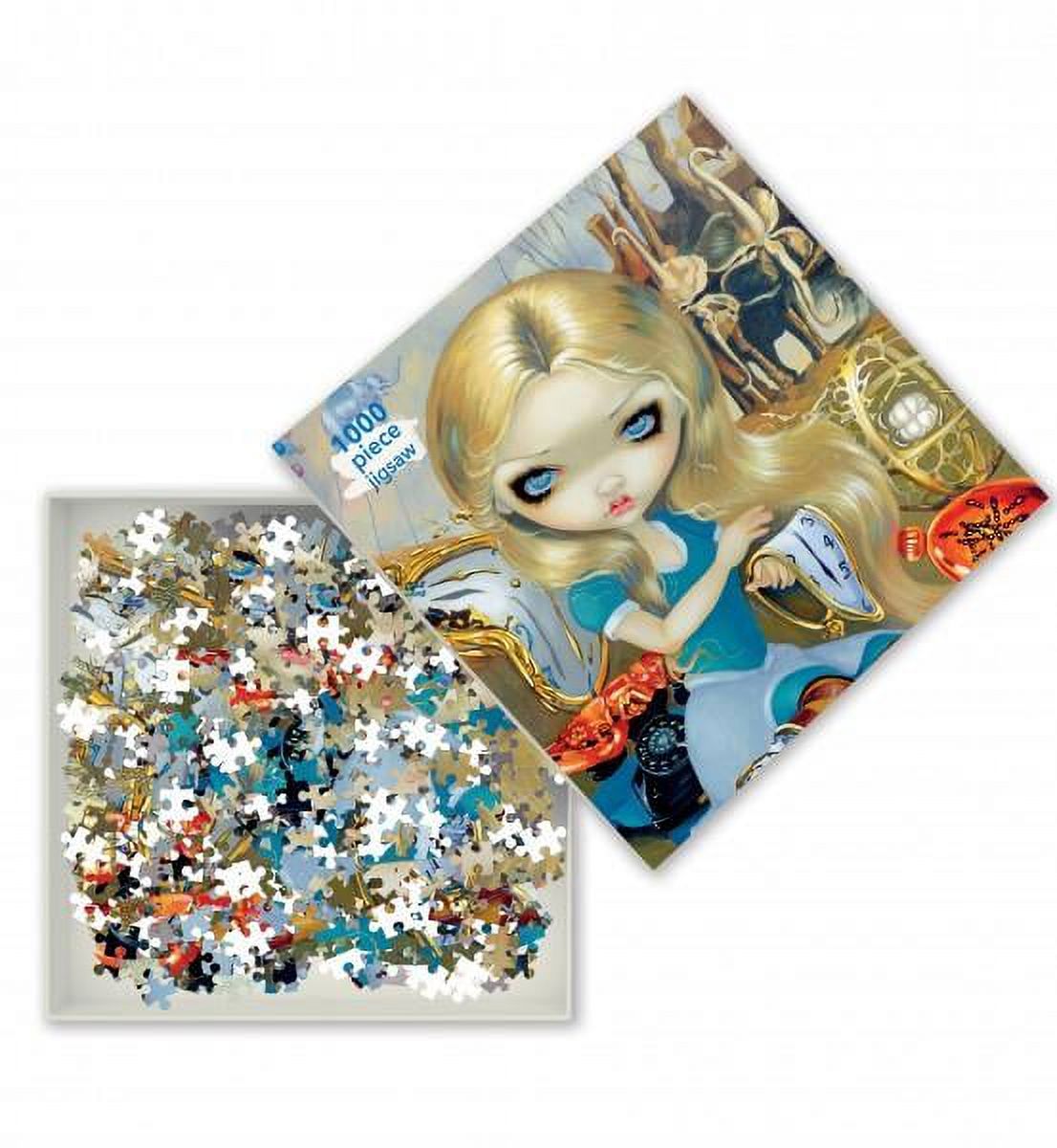 1000-piece Jigsaw Puzzles: Adult Jigsaw Puzzle Jasmine Becket-Griffith: Alice in a Dali Dream : 1000-piece Jigsaw Puzzles (Jigsaw) - image 3 of 3