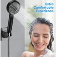 Shower Head, 5 Settings High Pressure Shower Head with Handheld, Water