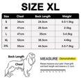 thumbnail image 2 of XL Ropa de pijamas para perros pequeños, pijamas para cachorros y niñas, abrigos cálidos, conjunto de puentes S, 2 of 5