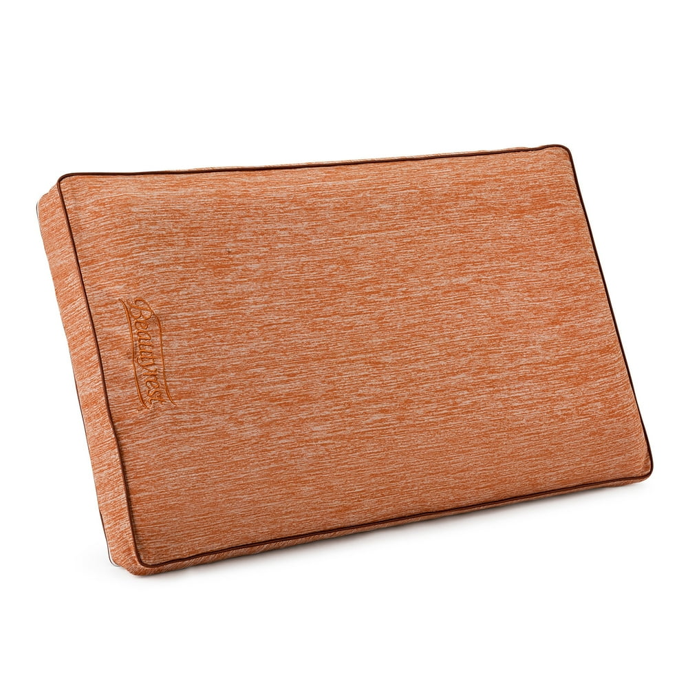 Beautyrest Copper Gel Memory Foam Pillow with Removable Cover Walmart