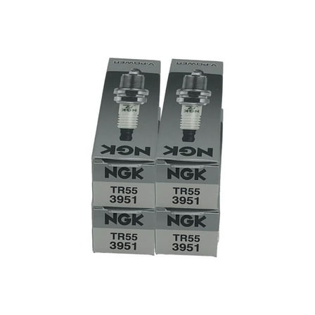 NGK Spark Plug TR55- 4 PACK